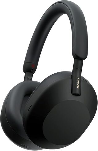Sony WH-1000XM5-SILVER Wireless Over-Ear Noise Canceling Headphones - Silver with an Additional 1 Year Coverage by Epic Protect (2022) in Saudi Arabia