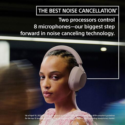 Sony WH-1000XM5-SILVER Wireless Over-Ear Noise Canceling Headphones - Silver with an Additional 1 Year Coverage by Epic Protect (2022) in Saudi Arabia