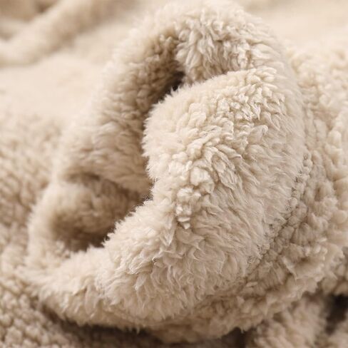 ODIZLI Women's Winter Coats Fuzzy Fleece Long Hooded Jackets Button Down Faux Fur Warm Outwear With Pockets in Saudi Arabia