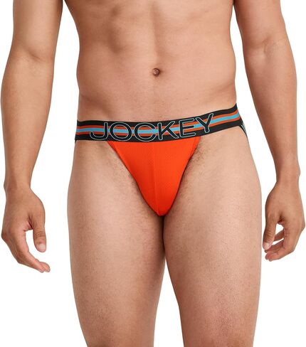 Jockey Men's Underwear Sport Stability Pouch Microfiber Jock Strap in Saudi Arabia