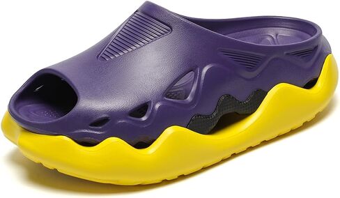Unisex Slip on Clogs EVA Slides Hollow Sandals Shoes Outdoor | Futuristic Platform Recovery Cool in Saudi Arabia