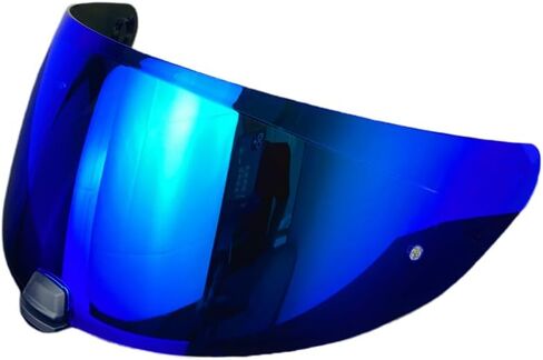 Helmet Shield for i70/i10/HJ-31 Helmets, UV Protection Windproof Moto Helmet Visor Shield Compatible with HJC i70/i10/HJ-31 Helmet Accessories (Revo Deep Blue) in Kuwait