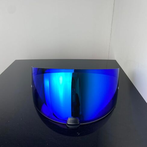 Helmet Shield for i70/i10/HJ-31 Helmets, UV Protection Windproof Moto Helmet Visor Shield Compatible with HJC i70/i10/HJ-31 Helmet Accessories (Revo Deep Blue) in Kuwait