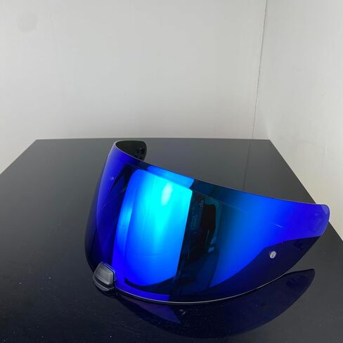Helmet Shield for i70/i10/HJ-31 Helmets, UV Protection Windproof Moto Helmet Visor Shield Compatible with HJC i70/i10/HJ-31 Helmet Accessories (Revo Deep Blue) in Kuwait