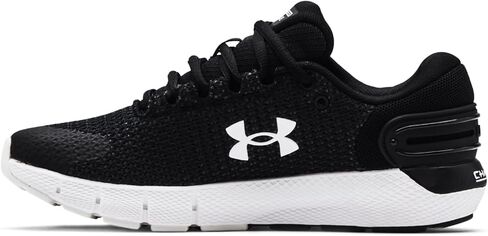 Under Armour womens Charged Rogue 2.5 Running Shoe, Black/White, 8.5 US in Saudi Arabia