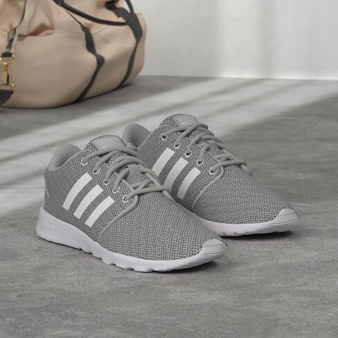 adidas Women's CloudfoamQT Racer Xpressive-Contemporary CloudfoamRunning Sneakers Shoes, core Black/ftwr White/carbon, 11.5 Standard US Width US in Saudi Arabia