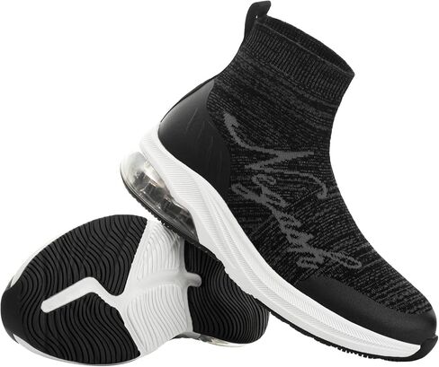 Negash Fashion Sneakers for Men Breathable Sock Shoes for Men Casual Slip On Walking Sneakers Lightweight Running Shoes in Kuwait
