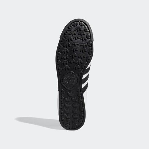 adidas Originals Men's Samoa Retro Sneaker Running Shoe, White/Black, 8.5 M US in Saudi Arabia