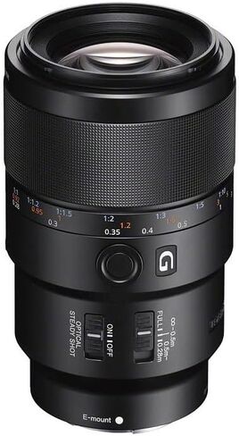 عدسات اف اي ماكرو جي او اس اس 90 ملم F2.8 | عدسة مقربة اي - ماونت مقاس M من سوني SEL90M28G in Saudi Arabia