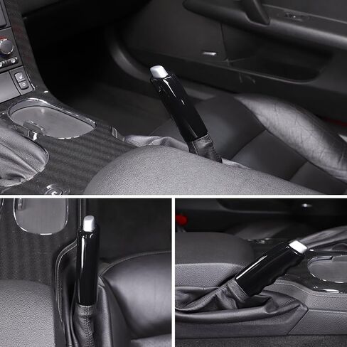 بالنسبة إلى Corvette C6 Car Handbrake Cover ABS PRAKE STRAFFRINCER CORTERATION PRAKER STORTER COVER in Saudi Arabia