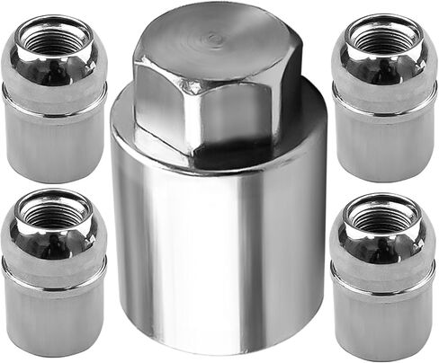 Wheel Locks Lug Nuts Fit for Honda Accord‌ 2008-2012 CR-V 2007-2013 CR-Z 2011-2013 Crosstour Insight 2010-2013 Element 2004-2011 Fit 2007-2013 Replace 08W42-SNA-101, Alloy Anti-Theft Locking Set, 4Pcs in Saudi Arabia