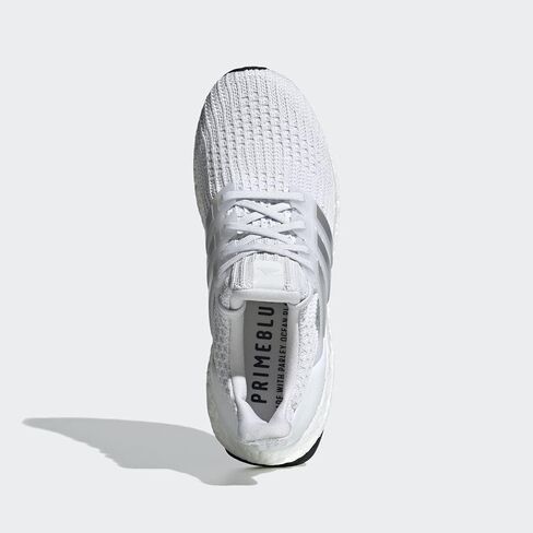 Adidas Women's Ultraboost 4.0 DNA Running Shoe, White/Silver Metallic/Black, 6 in Saudi Arabia
