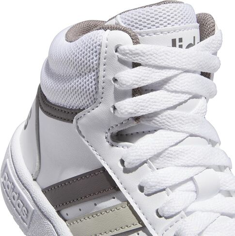 حذاء كرة السلة adidas Hoops 3.0 Mid، أزرق داكن/أزرق Rush/Turbo، 2 US للجنسين الصغار in Kuwait