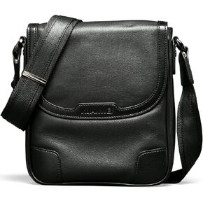 Xuanwei men's full grain cowhide messenger bag, high-end messenger bag, suitable for carrying tablets and business work