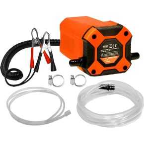 VViViD 12V, 60W Oil Extractor Pump, DIY Oil Change and Scavenge, Compatible With Trucks, Cars, Motorbikes, Lawnmowers, Boats etc.