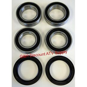 Rear Wheel Axle Bearings & Seals for 1985 Honda ATC 250SX & 250ES Big Red