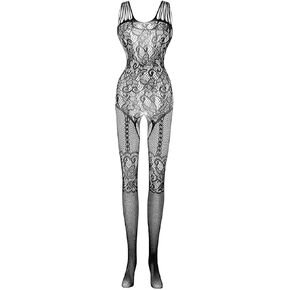 Women Mesh Lingerie Fishnet Babydoll Mini Dress Mesh Bodysuit Sleepwear plus size lingerie sexy outfits women's baby dolls women's lingerie sets