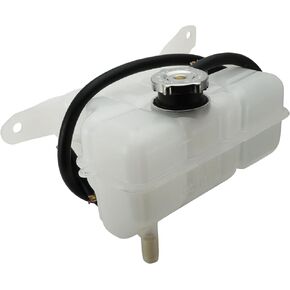 603-319 Coolant Reservoir Tank w/Cap (3.7L ONLY) For Jeep Liberty 2002 2003 2004 2005 2006 2007, Replace # 52079848AA 52079788AE 52079788AD