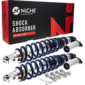 NICHE Rear Piggyback Shock Adjustable Suspension for Polaris RZR XP 4 900 7043764 7043794 7043920 7043776 7043938