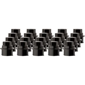 DPAccessories Black Wheel Lug Nut Cap Cover for Chevrolet and GMC - 20 Pack CC-3B-P-OBK05020