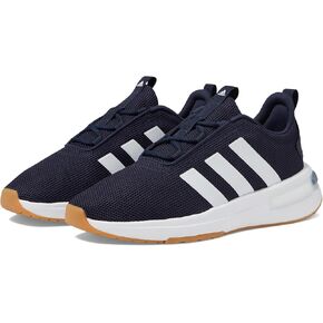 adidas® Kids Racer TR23 Big Kids Running Shoes – Mesh Upper – Textile Insole and Lining – Round Toe Design Legend Ink/Footwear White/Gum 3 6 Big Kid M
