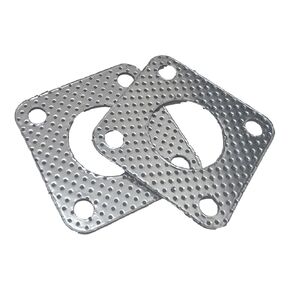 New 2PCS Exhaust Manifold Muffler Gasket 15263-12370 15263-12371 15371-12370 Compatible with Kubota D1005 D1105 D722