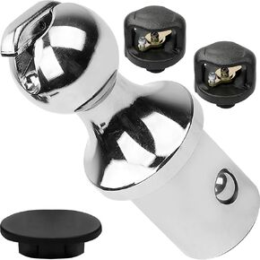 30137 Puck System Gooseneck Hitch Ball Kit Compatible with Ford F-250 Super Duty, Ford F-350 Super Duty, Ford F-450 Super Duty, Nissan Titan XD, 2-5/16 Inch Gooseneck Ball