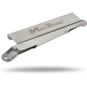 MaxShine Universal Car Mat Clamps – Heavy Duty Stainless Steel Detailing Clips for Floor Mats – Strong Spring Grip, Ergonomic Handles, Rust-Resistant, Carpet Holder for Car Wash & Detailing