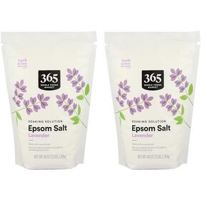 365 by Whole Foods Market, First Aid Epsom Salt, Magnesium Sulfate USP, 64 Ounce