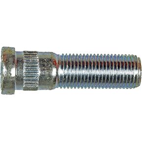 Dorman 610-218 9/16-18 Serrated Wheel Stud - 0.625 in. Knurl, 2 in. Length Compatible with Select Dodge/Ford Models, 10 Pack