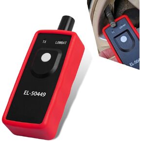TPMS Relearn Tool, EL-50449 Tire Pressure Reset Fault Diagnostic Instrument, Tire Pressure Sensor Activation Tool, Compatible with Ford Portable Tire Repair Accessories (Black)