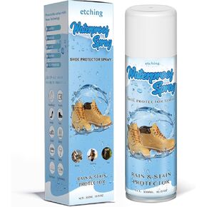 Shoe Protector Spray, Suede Protector Spray, Rain & Stain Waterproof Protection for Shoes, Boots, Handbags, Purses, Suede, Leather, Canvas, Nubuck, Fabric, Nylon, 10.15Oz