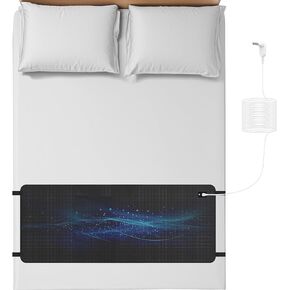 Grounding Mat for Bed – Improve Sleep, Boost Energy, Relieve Stress & Pain | Non-Slip PU Leather | Includes Grounding Cord & Tester | Indoor Use | King Size (27'' × 78'')