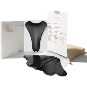 5 Pack Black Seamless Silicone Modesty Panty Inserts, Anti-Outline Underwear Guards, Concealer Covers, Protective Pads