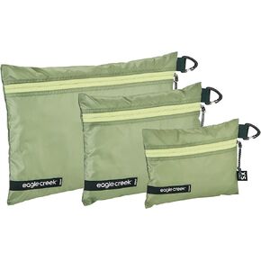 Eagle Creek Pack-It Isolate Travel Bag Set - Durable, Ultra-Lightweight and Water-Resistant with Self-Repairing Zippers, Travel Organization Essentials, XS/S/M, Mossy Green