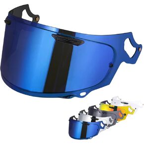 Regent-X Helmet Visor Replacement, for VAS-V MAX Corsair-X Quantum-X Signet-X Dt-X Defiant-X Helmet Accessories (Black)