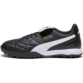 PUMA King Top Turf Training Soccer Cleats Puma Black/Puma White/Puma Gold 11 D (M)