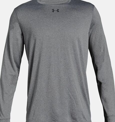 Under Armour Men's Locker 2.0 Long Sleeve Shirt Maroon | Silver Small in Kuwait