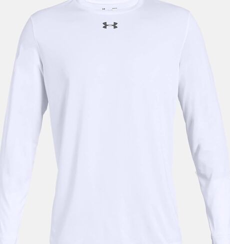 Under Armour Men's Locker 2.0 Long Sleeve Shirt Maroon | Silver Small in Kuwait