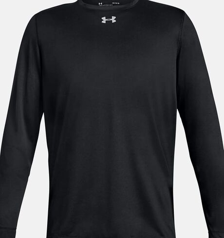 Under Armour Men's Locker 2.0 Long Sleeve Shirt Carbon Heather | Silver XL in Kuwait