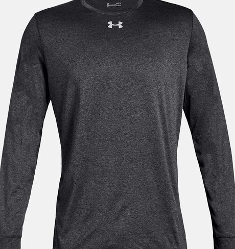 Under Armour Men's Locker 2.0 Long Sleeve Shirt Carbon Heather | Silver XL in Kuwait