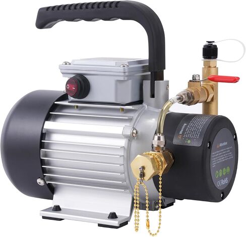 Portable Electric Refrigeration Oil Pump - Oil Pump HVAC Tool for Commercial Systems | Exceed The Efficiency of Hand Pump | Compact Design with High-Precision Gear Pump & Turbo Boost in Saudi Arabia