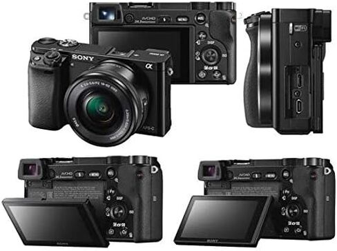 Sony a6000 Interchangeable Lens Digital Camera - Black (24.3MP, Body Only) in Saudi Arabia