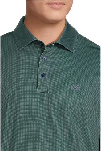 Johnston & Murphy XC4 Performance Cool Degree Mini Gingham Polo in Saudi Arabia
