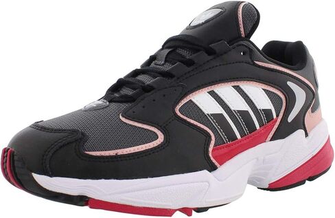 adidas WomensOriginals Falcon 2000 Casual Shoes Womens Fu9588 Size 8 White/Black/Pink in Saudi Arabia
