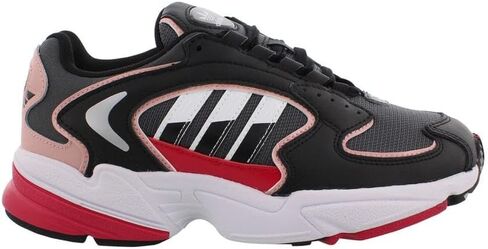 adidas WomensOriginals Falcon 2000 Casual Shoes Womens Fu9588 Size 8 White/Black/Pink in Saudi Arabia