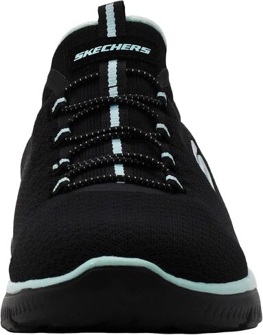 حذاء رياضي للسيدات من Skechers Summits، أسود/أبيض، 9 عرض أمريكي in Saudi Arabia