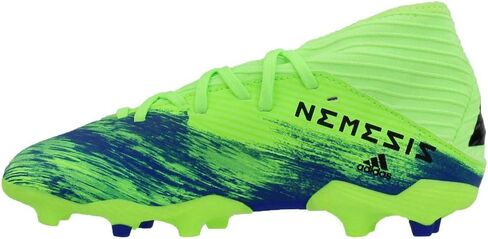 adidas Men's Nemeziz 19.3 Firm Ground Soccer Shoe, Signal Green/Black/Team Royal Blue, 7.5 M US in Saudi Arabia