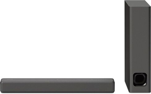 Sony HT-MT300/B Powerful Mini Soundbar with Wireless Subwoofer, easy setup, compact, home office use with clear sound, Black in Saudi Arabia