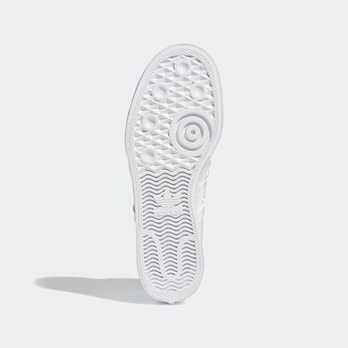 adidas Originals womens Nizza Platform Mid Sneaker, White/White/White, 8.5 US in Kuwait